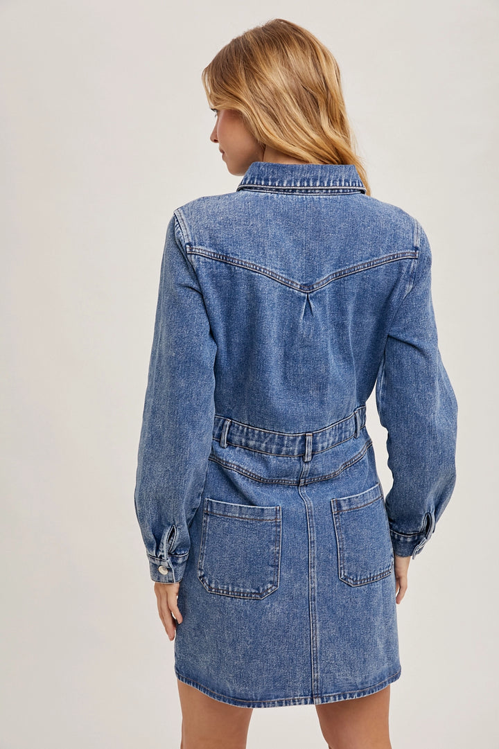 Leila Denim Dress