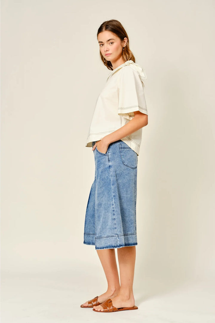 Julie Bermuda Denim