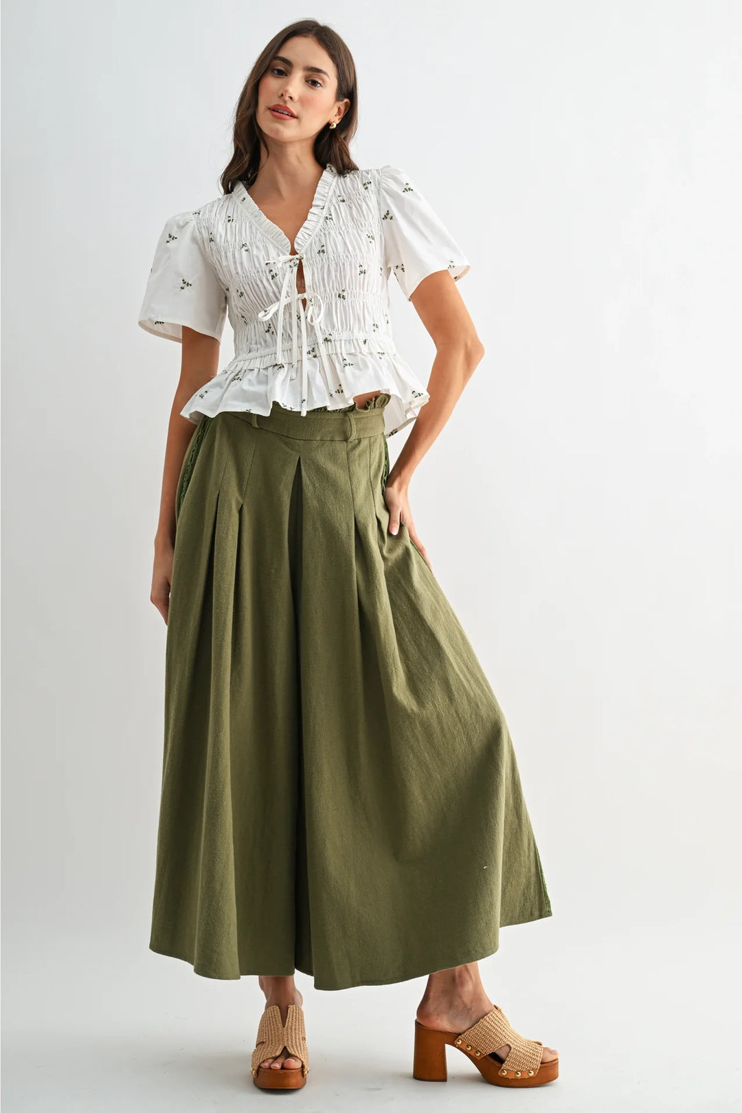 Sofia Peplum Blouse