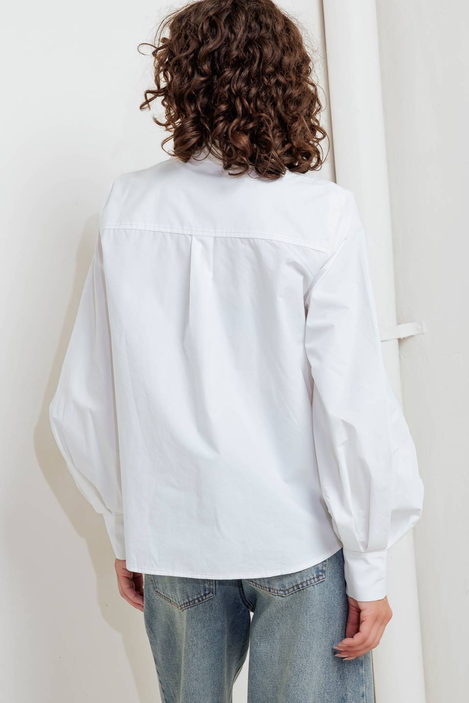 White Noise Button Up