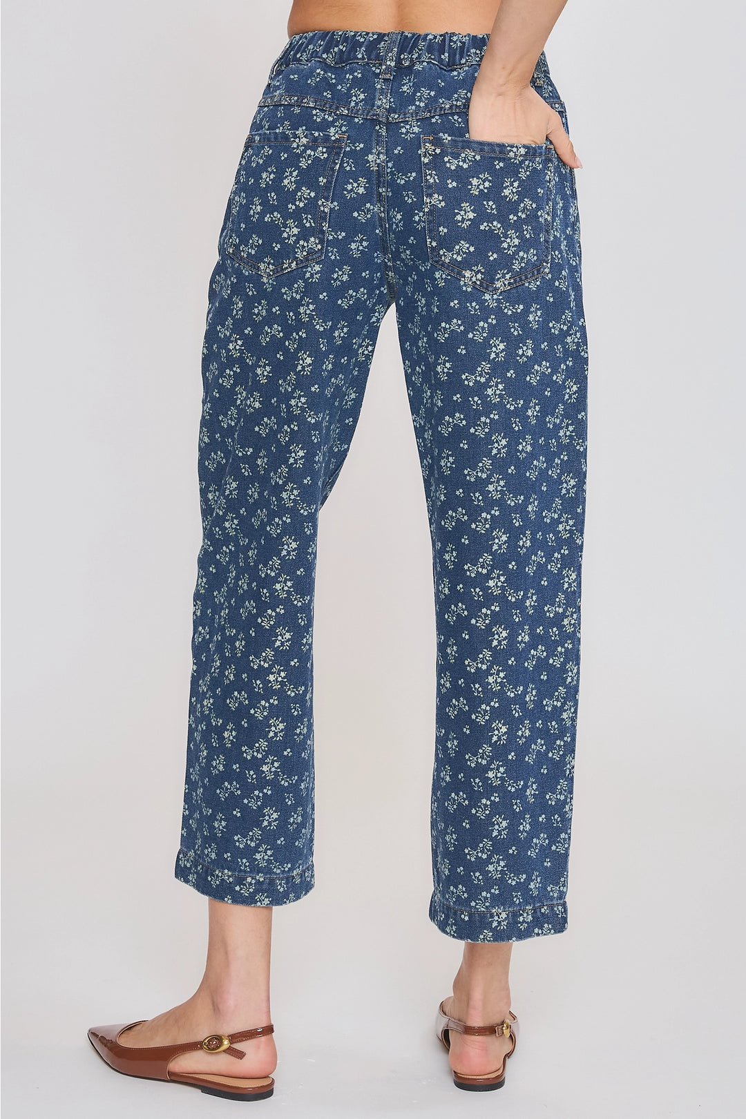 Daisy Tie Front Jeans