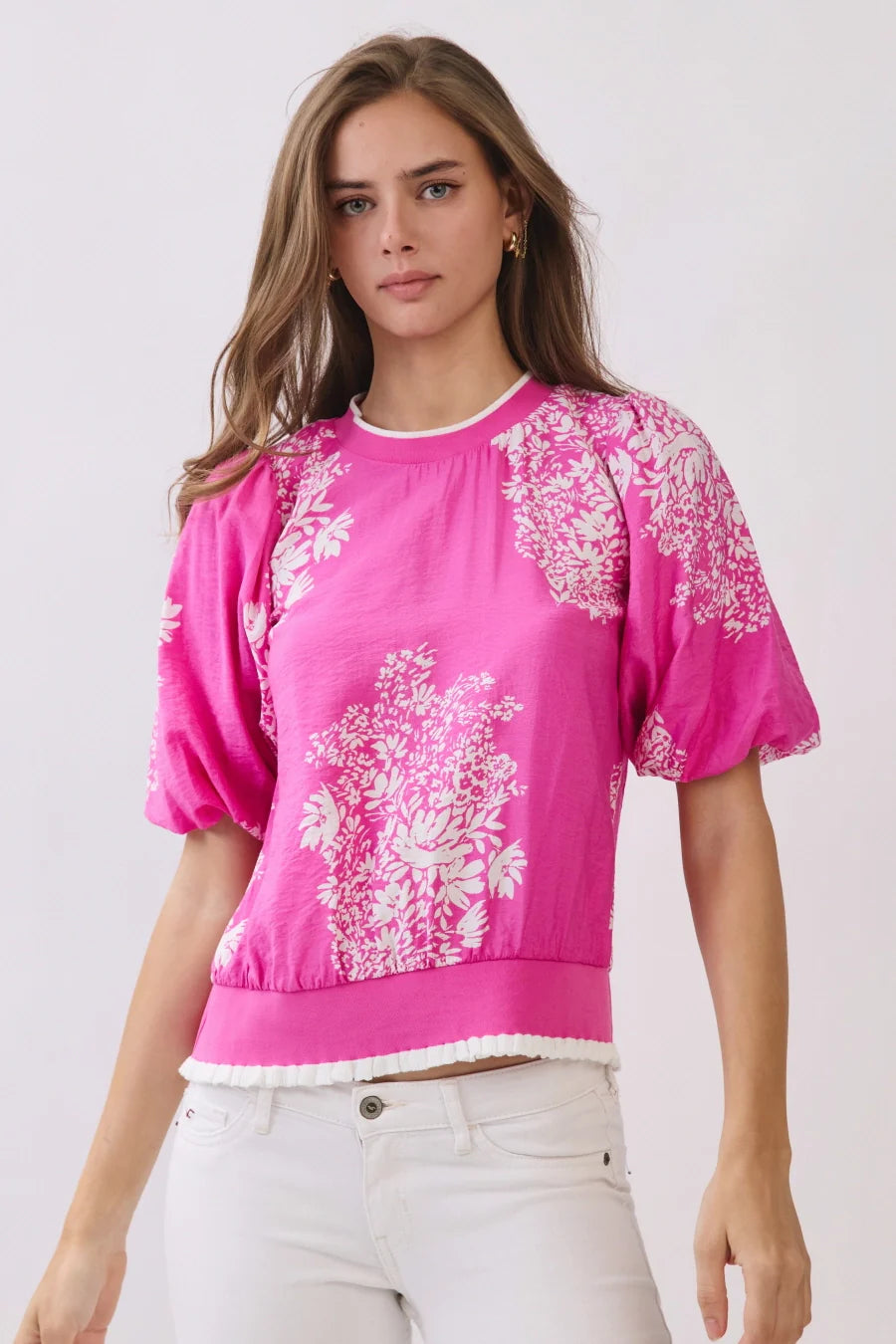 Bianca Floral Top