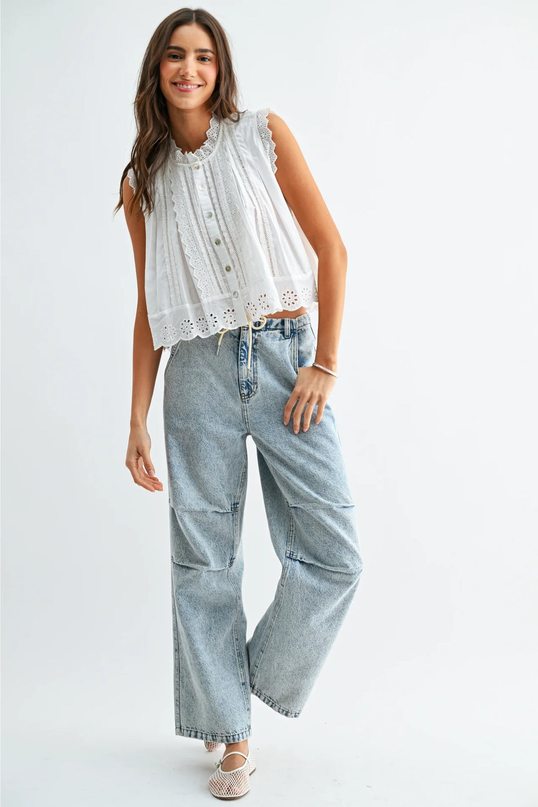 Monica Sleeveless Blouse
