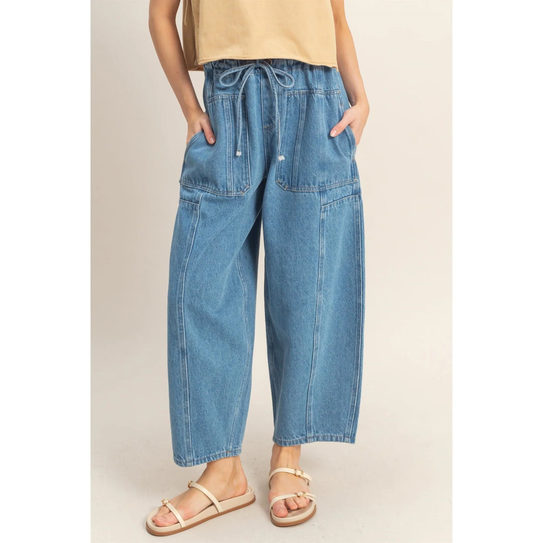 Holly Oversized Pocket Denim