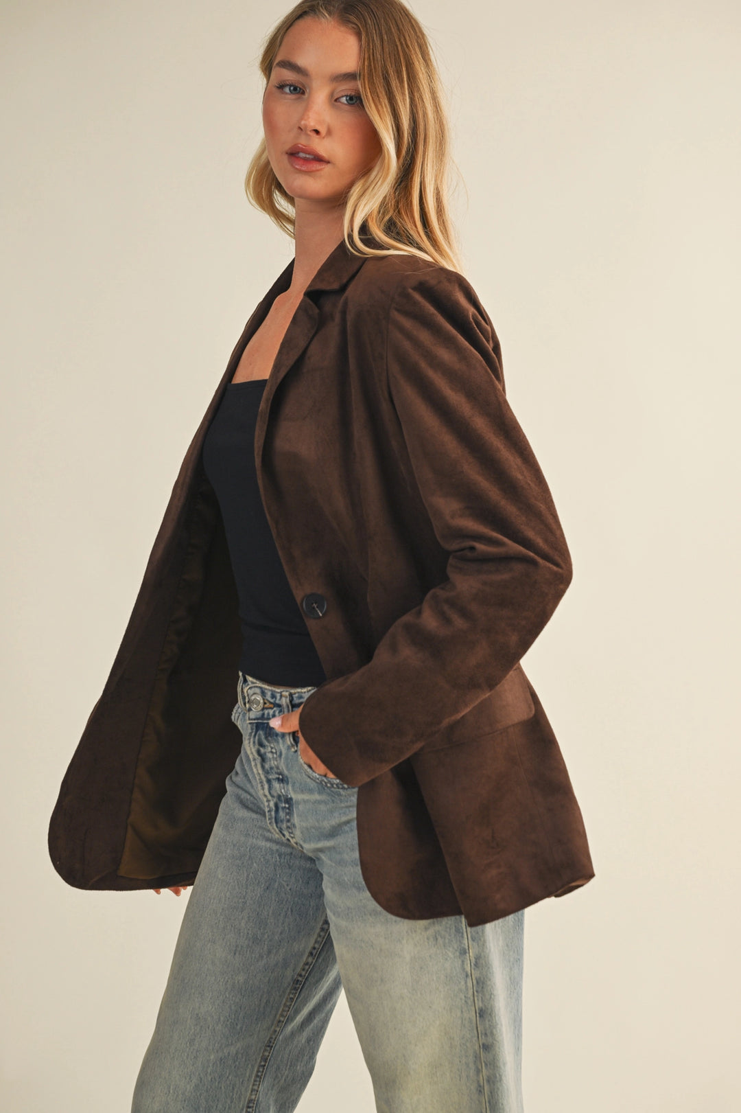 Agnes Suede Blazer