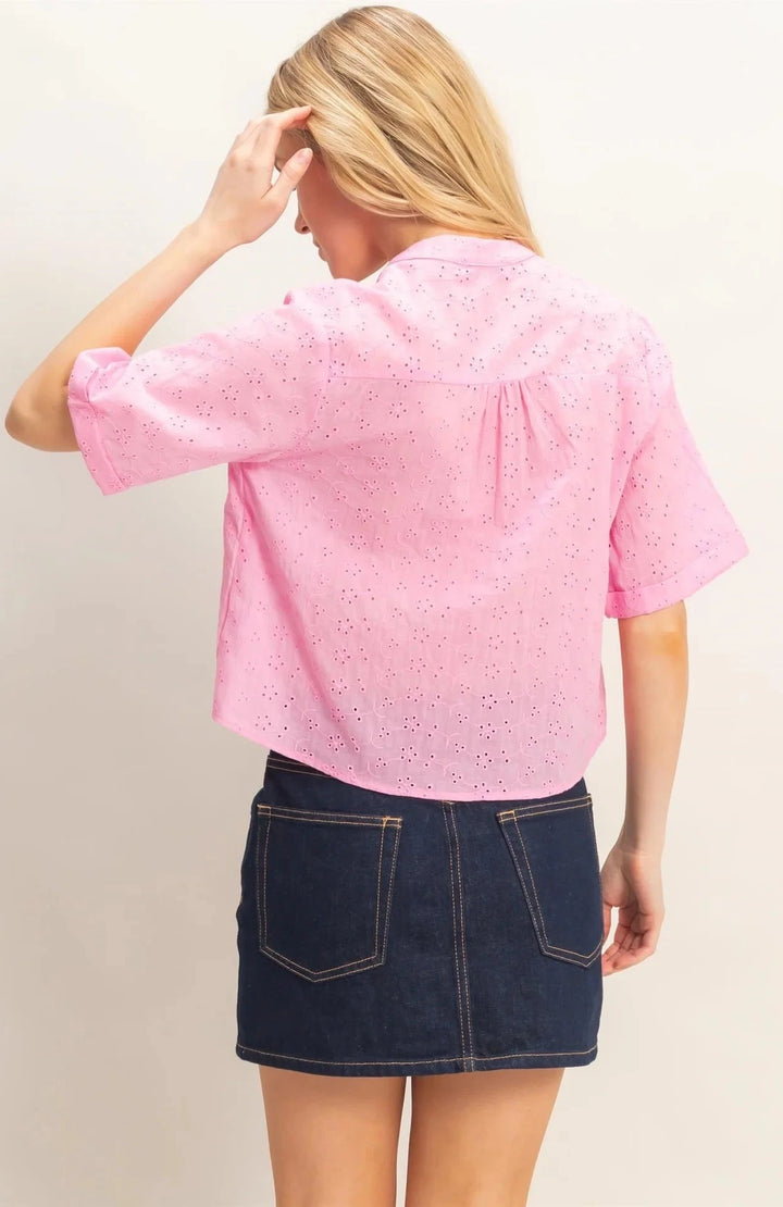 Mimi Eyelet Top
