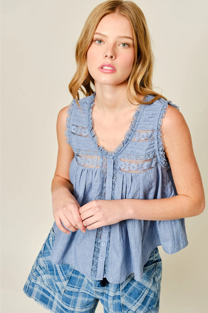 Heidi Ruffle Top