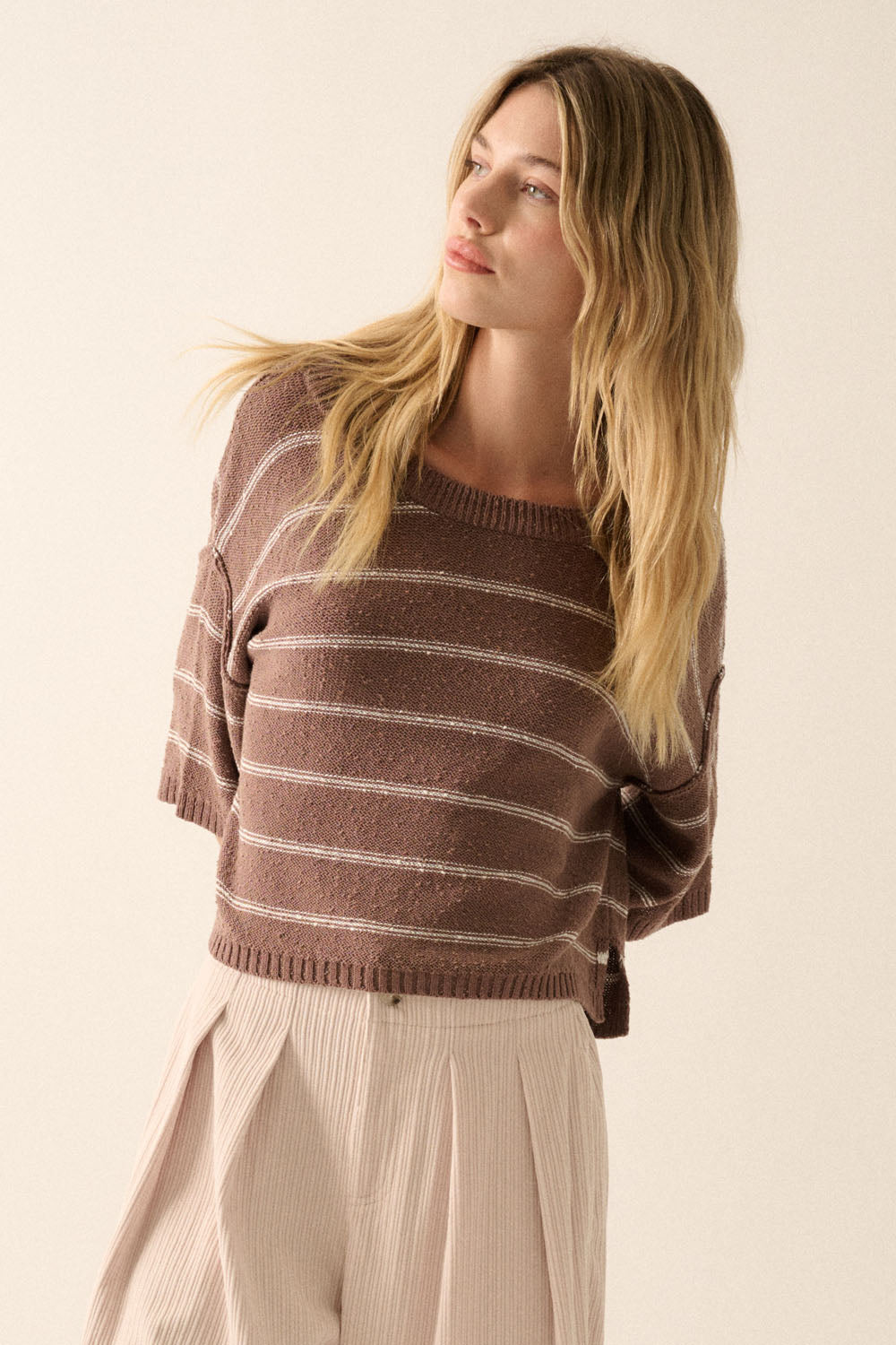 Sonja Boat Neck Sweater
