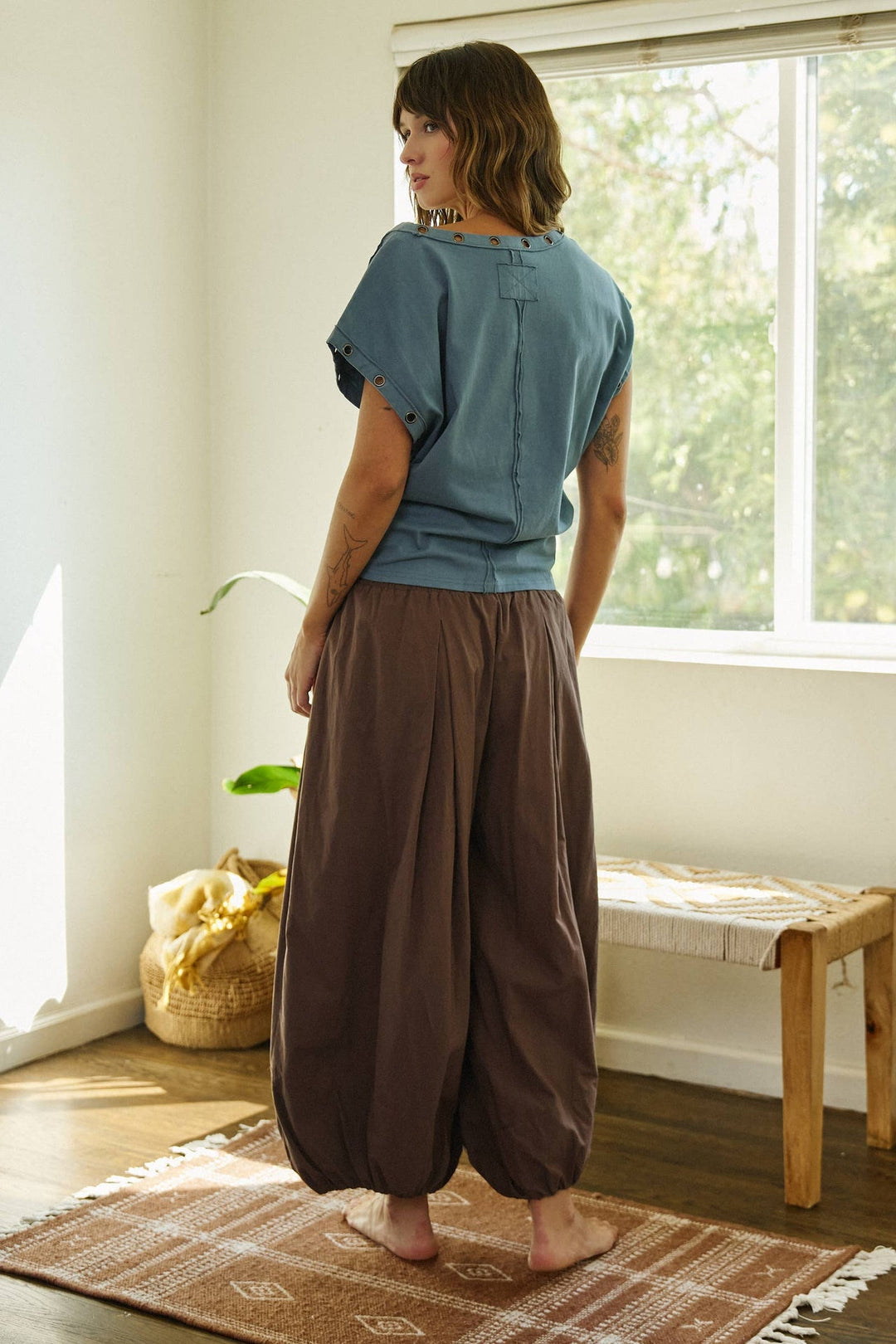 Cory Leopard Balloon Pants