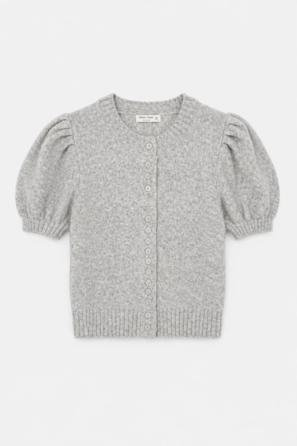 Liddy Soft Puff Sleeve Cardigan