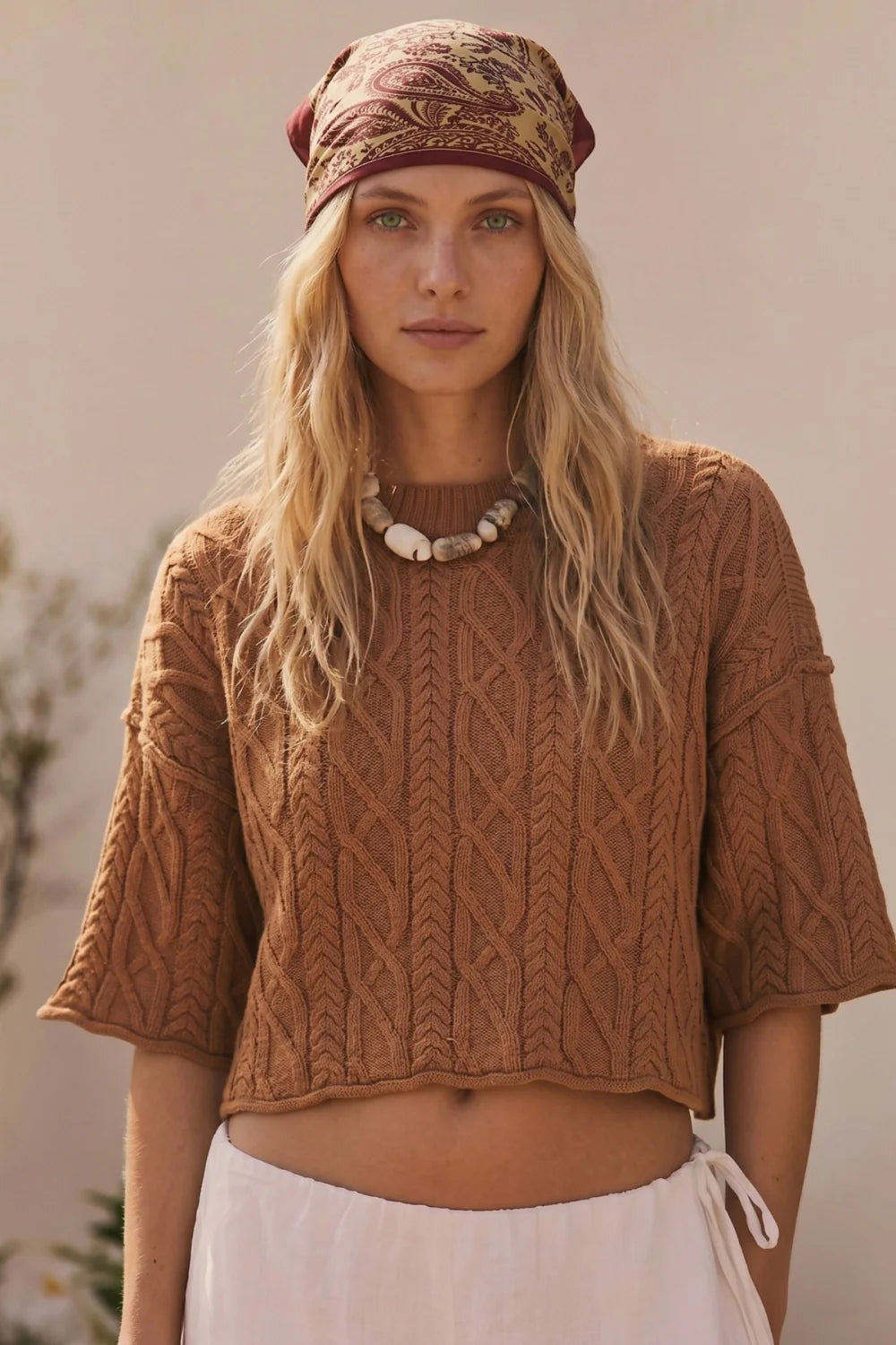 Rey Cable Sweater