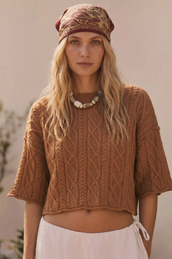 Rey Cable Sweater
