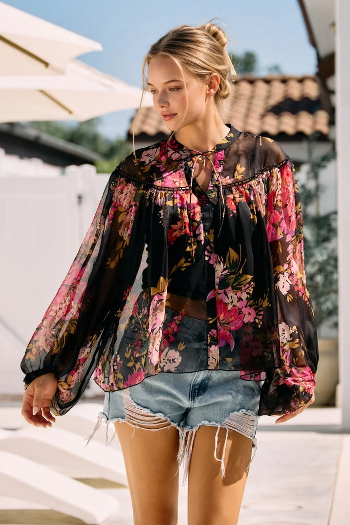 Charlie Floral Blouse