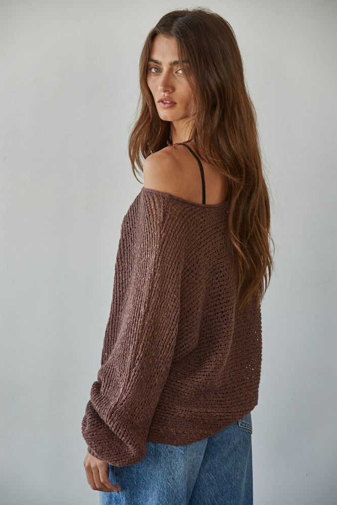 Sandra Crochet Round Neck Top