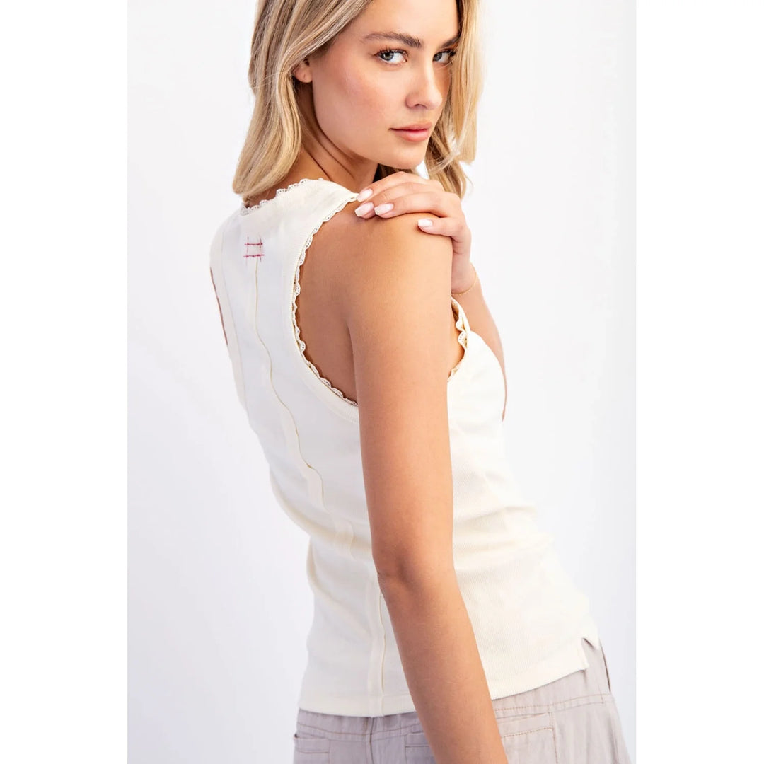 Gemma Ribbed Knit Tank