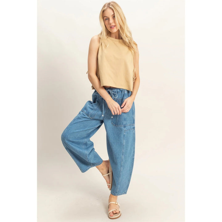 Holly Oversized Pocket Denim