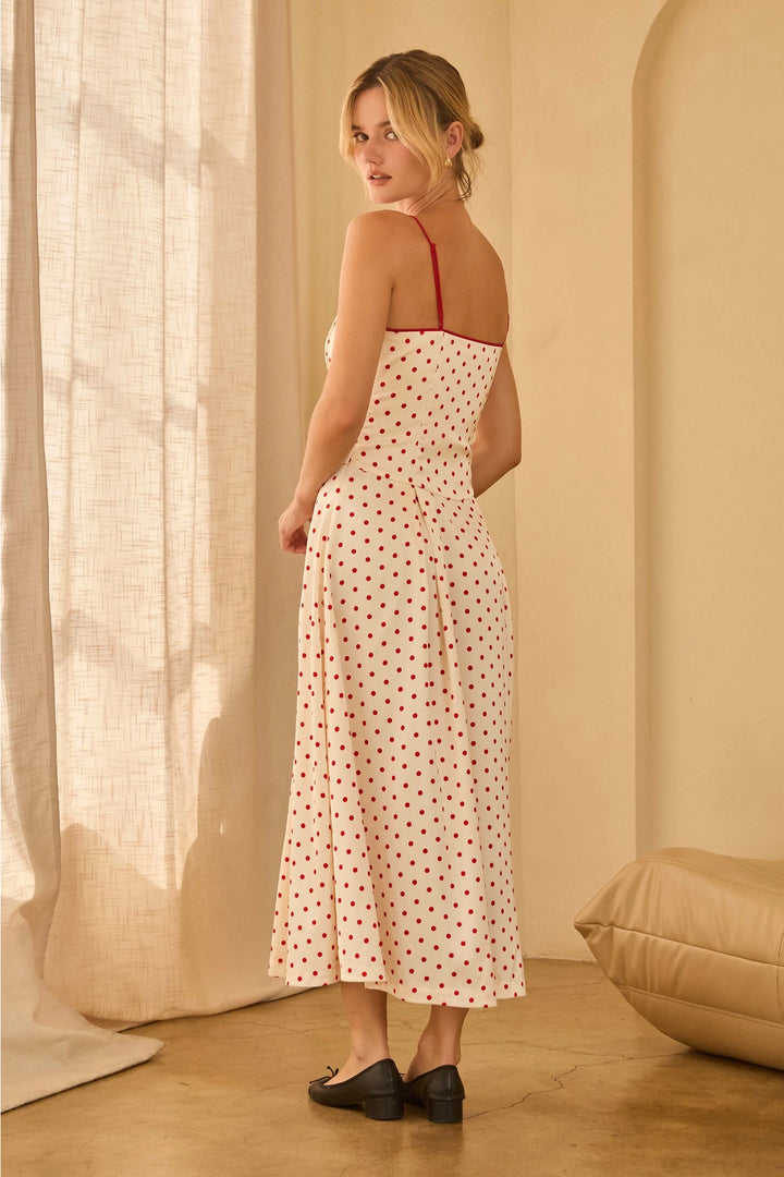 Monroe Polka Dot Midi
