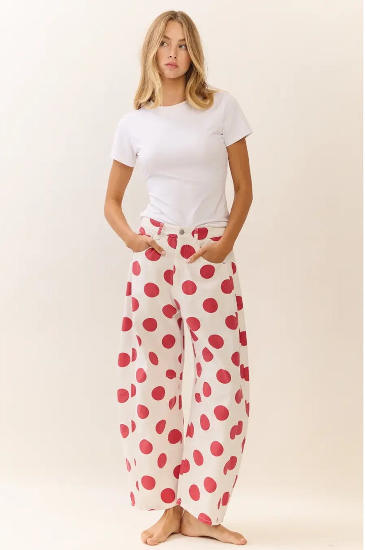 Faye Denim Pants
