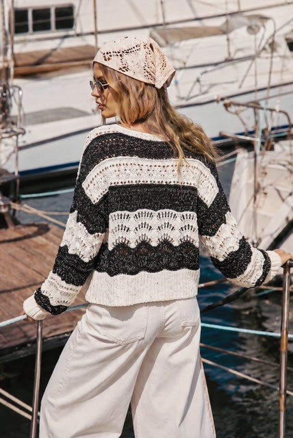 Miriam Open Stitch Sweater
