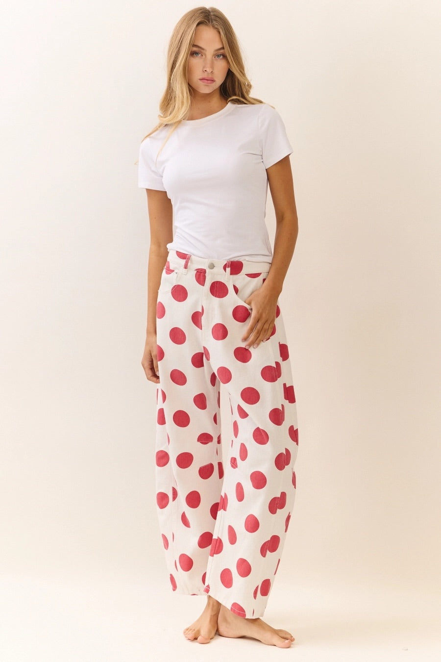 Faye Denim Pants