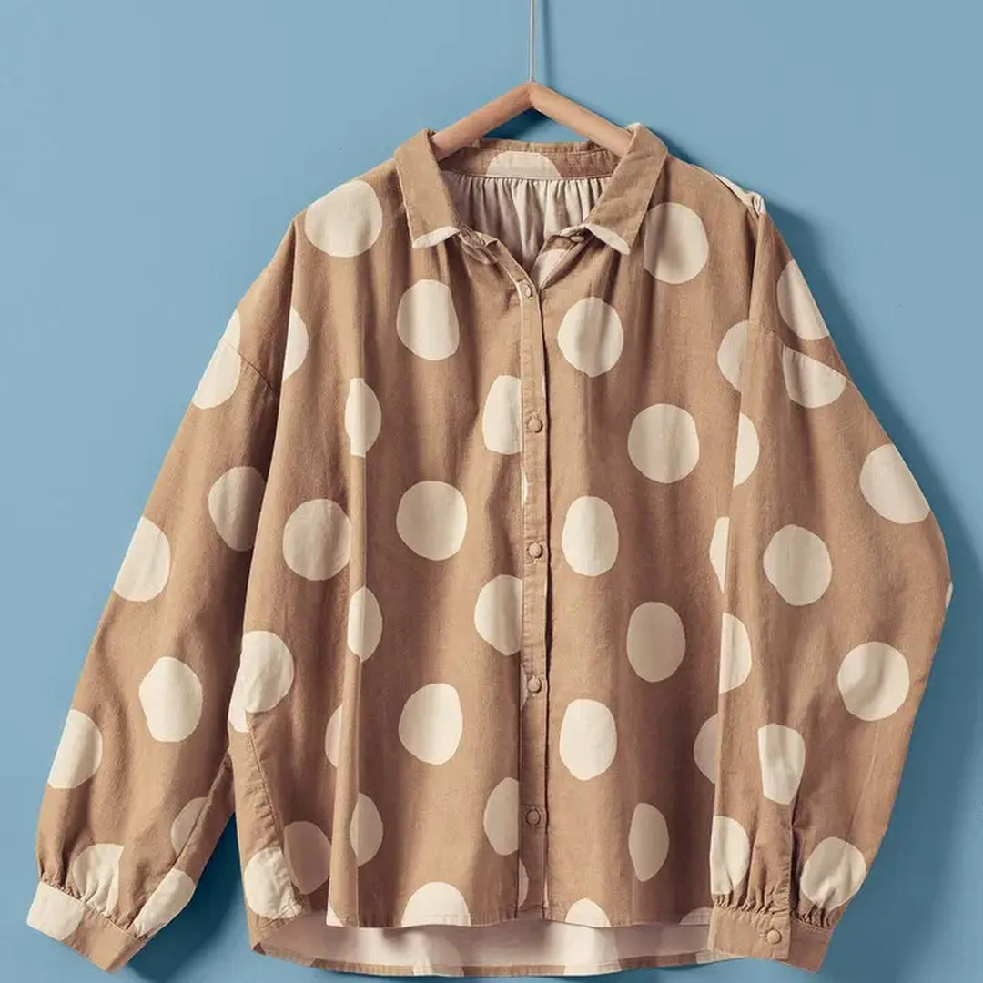 Margot Dot Button-Up