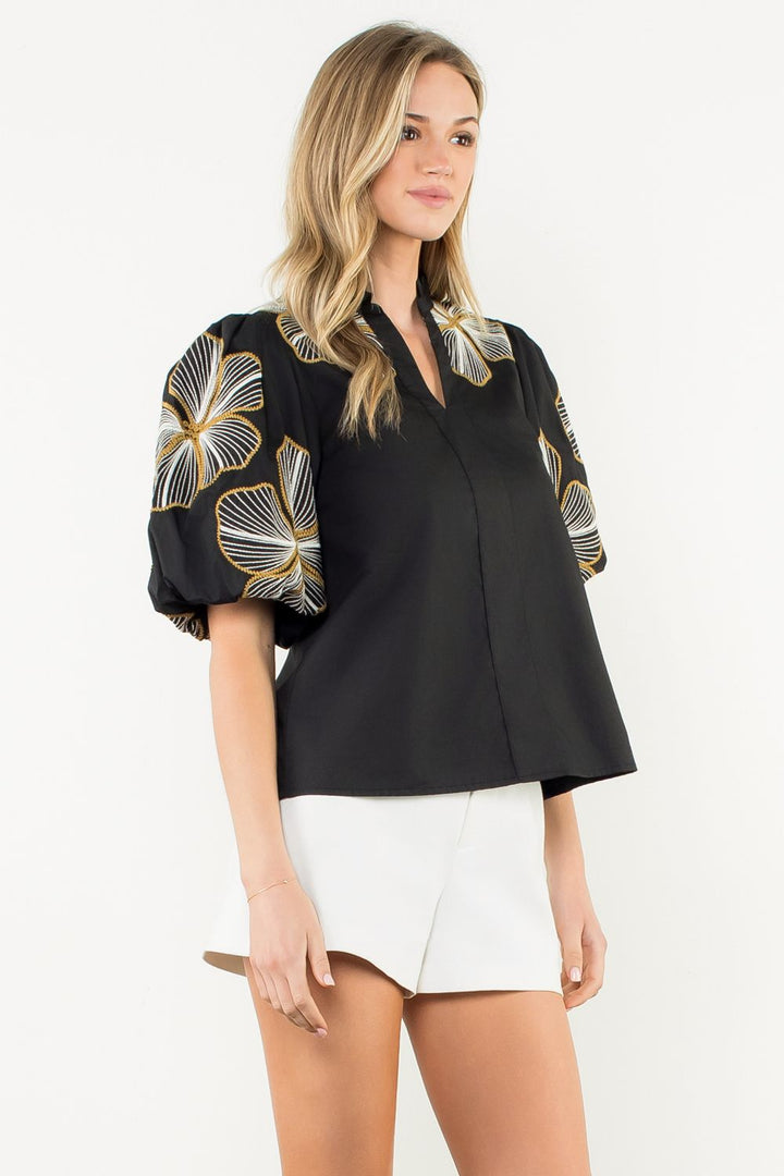 Liora Puff Sleeve Top